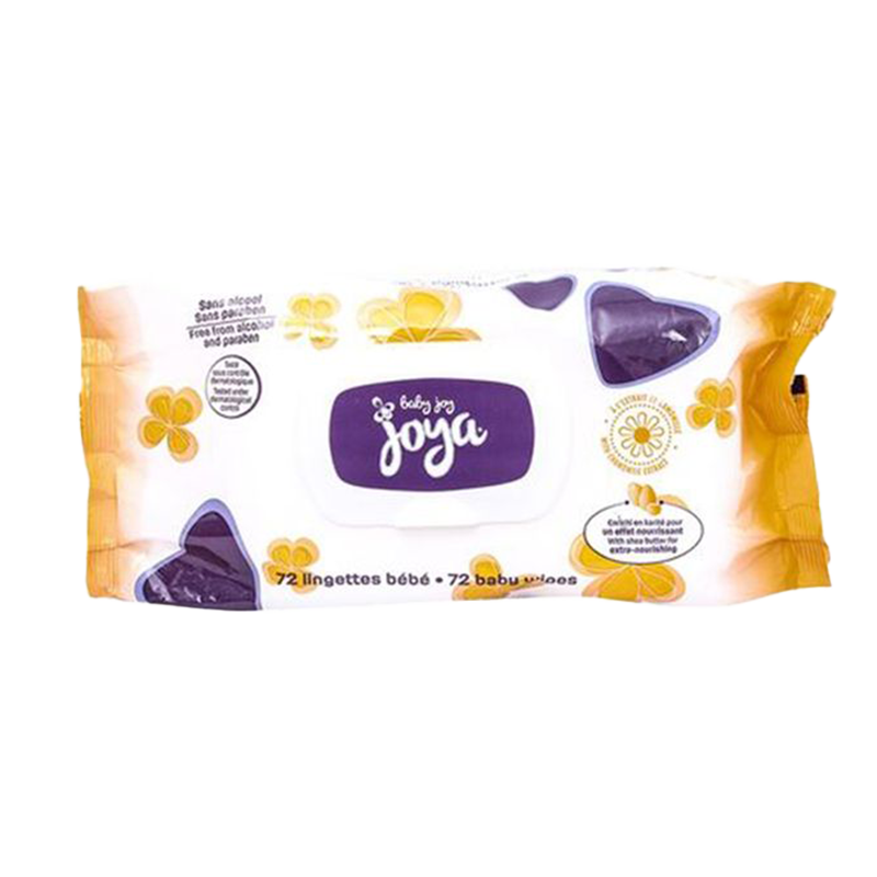 Lingettes pour bébé Joya (à la camomille)- 72pcs